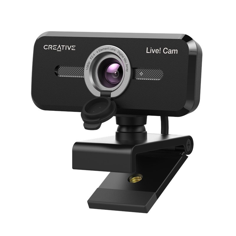 Creative Live! Cam Sync 1080p V2 Full HD Webcam with Auto Mute and Noise  Cancellation for Video Calls - Creative Labs (Greece)
