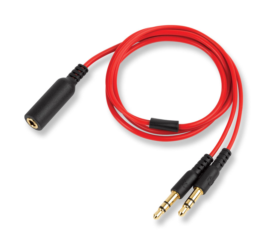 パーツ mic Sound Blaster Audio/Mic Splitter Adapter - Spillhodesett