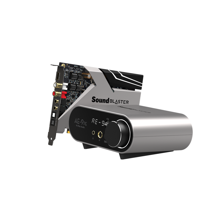 Sound Blaster AE-9 サウンドカード Sound Blaster AE-9 - Ultimate PCI-E Sound Card and DAC with Xamp