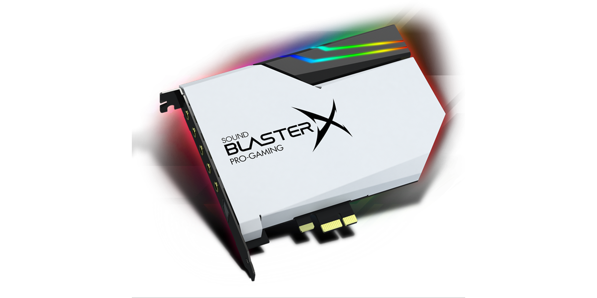 Sound BlasterX AE-5 Pure Edition PCIe Gaming Sound Card and DAC 