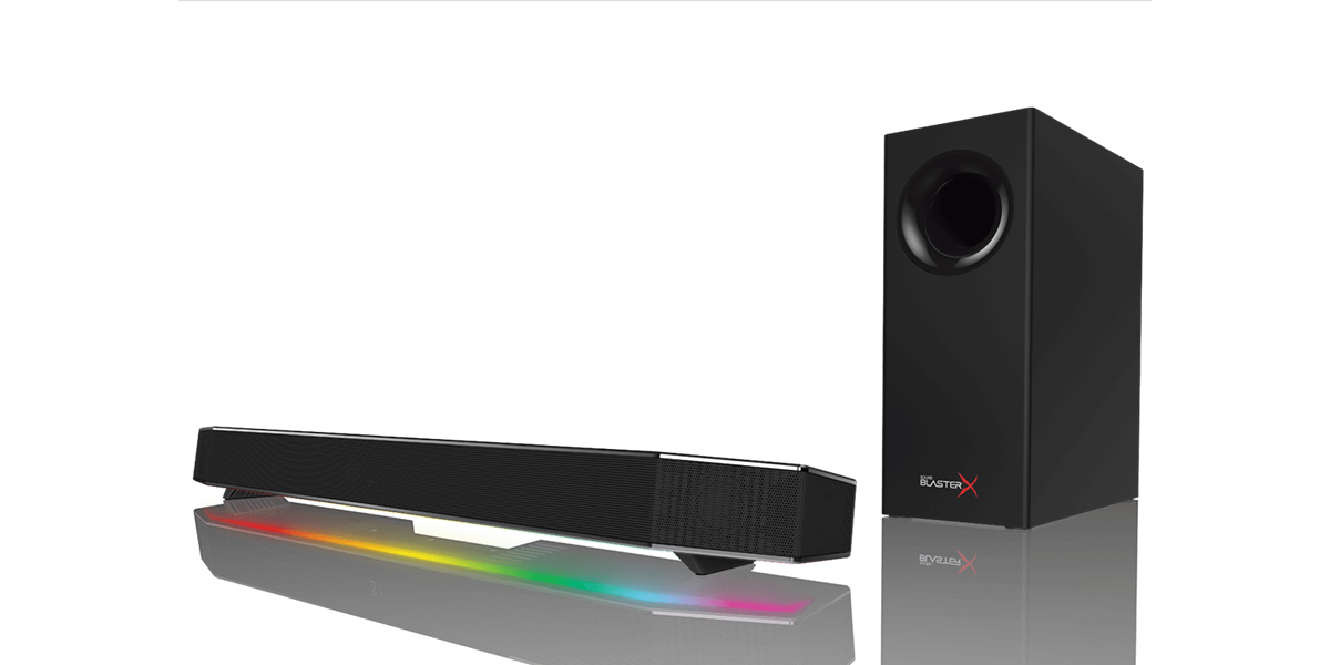 Creative Sound BlasterX Katana オーディオシステム Sound BlasterX Katana - 最大出力150W、Aurora ReactiveシステムLED