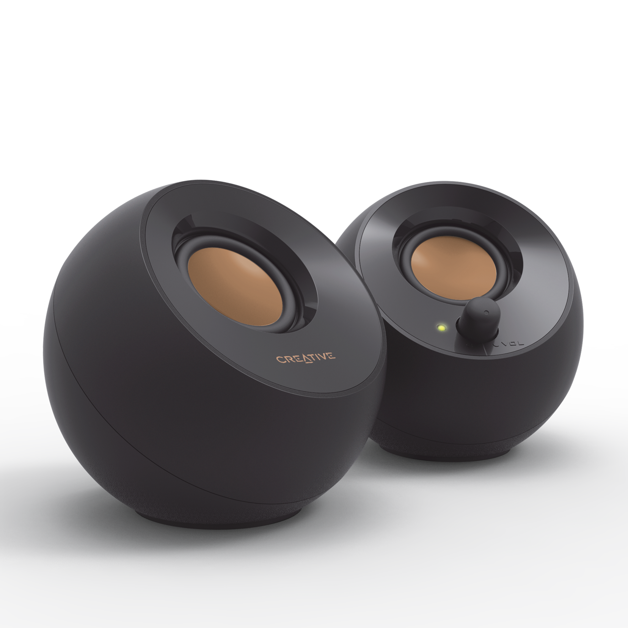 ALTAVOCES CREATIVE PEBBLE 2.0 JACK3.5MM NEGRO - miniatura 2