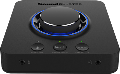 Sound Blaster X5 デュアルDAC＆デュアルXAMP ヘッドホン バイアンプ