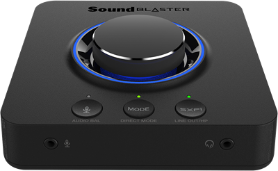 Sound Blaster X5 - Hi-res External Dual DAC USB Sound Card