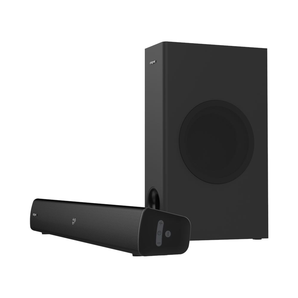 Creative Stage V2 2.1 Soundbar and Subwoofer with Clear Dialog and
