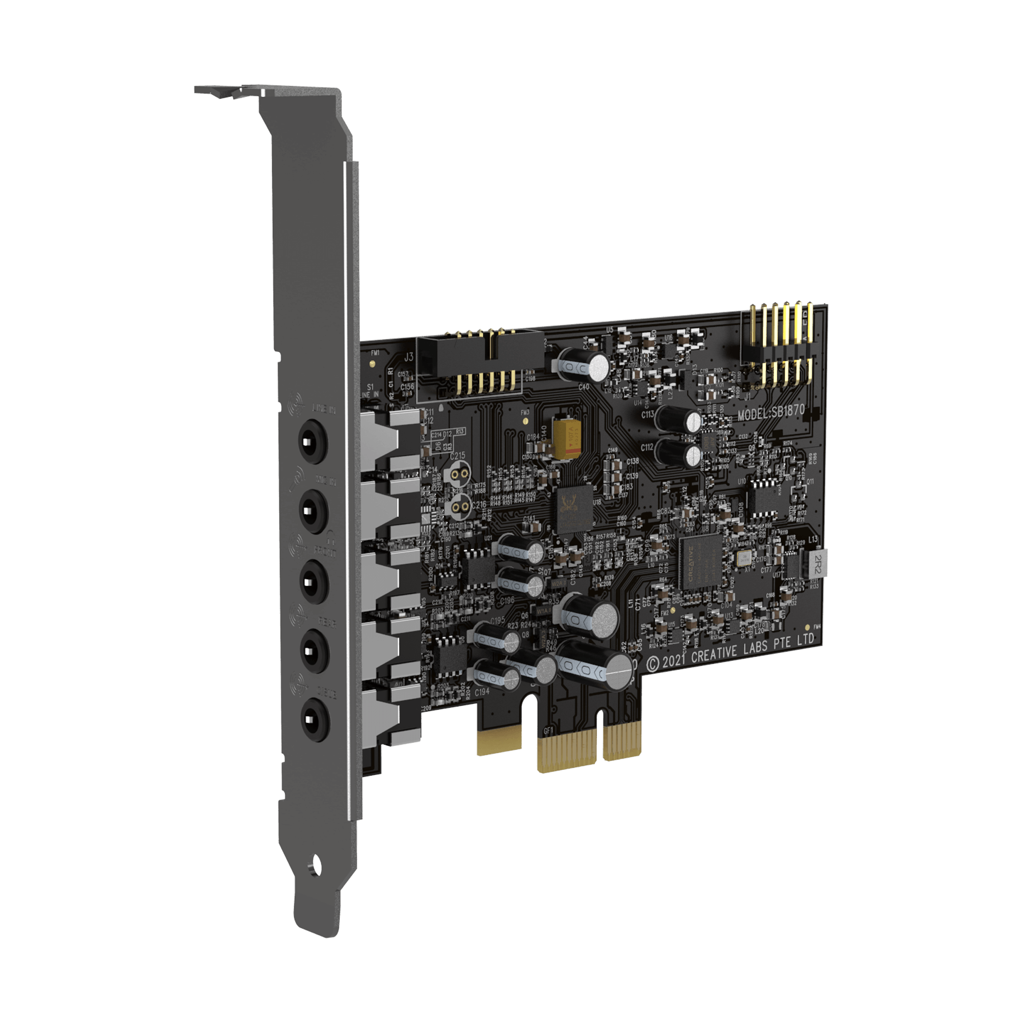 Creative Sound Blaster FX2 Audigy Soundcard Black 70SB187000000