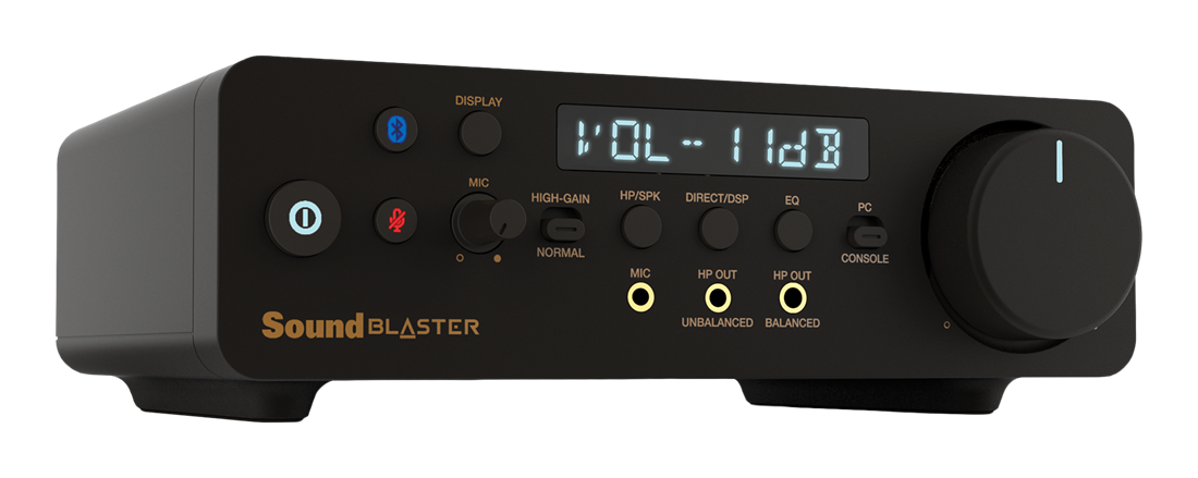 Sound Blaster X5 デュアルDAC＆デュアルXAMP ヘッドホン バイアンプ 