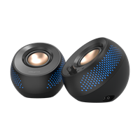 Creative Pebble X RGB ライティングやドライバー サイズを