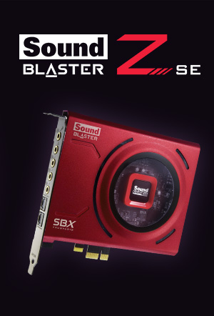 Sound Blaster Z SE