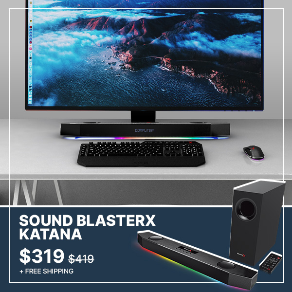 Sound BlasterX Kratos S3 - 2.1 Gaming Speakers - Creative 