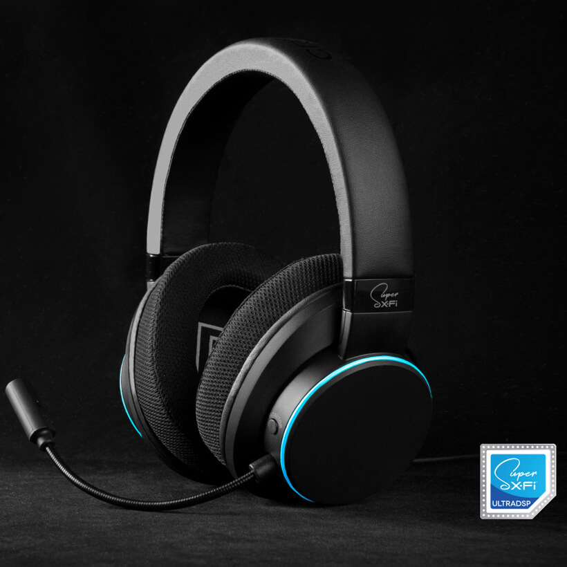 Creative SXFI AIR C USB Headphones with Super X-Fi Audio 