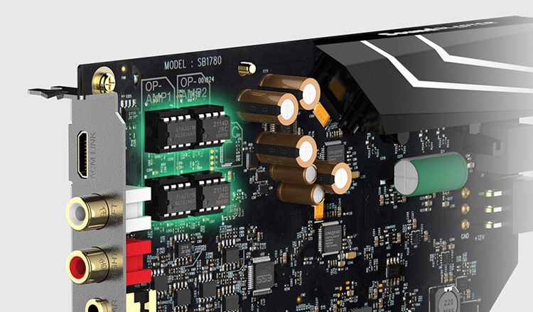 Sound Blaster AE-9 - XAMP ヘッドホン バイアンプ搭載の高性能ACMを 