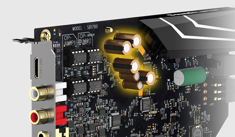 Sound Blaster AE-9 - XAMP ヘッドホン バイアンプ搭載の高性能ACMを 