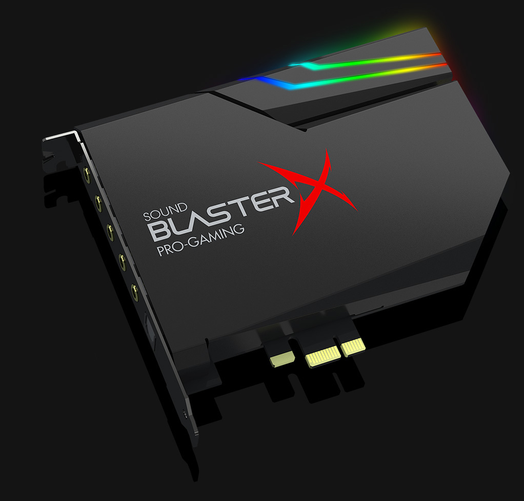 Sound BlasterXAE-5 Plus Pure Edition - Hi-res PCI-e Gaming Sound