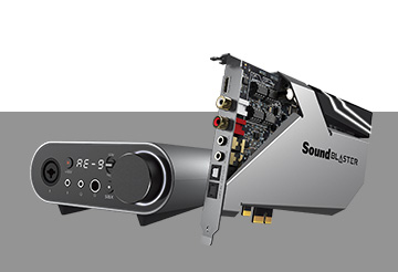 Sound Blaster AE-9 - Ultimate PCI-E Sound Card and DAC with Xamp 