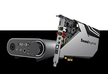 Sound Blaster AE-9 Ultimative 32-Bit-/384-kHz-PCI-E-Soundkarte und 