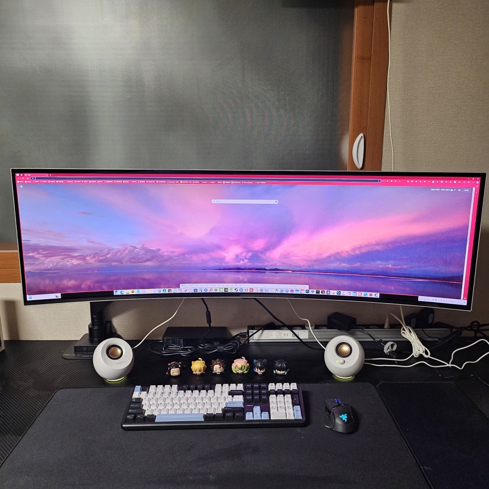 Korean gaming setup