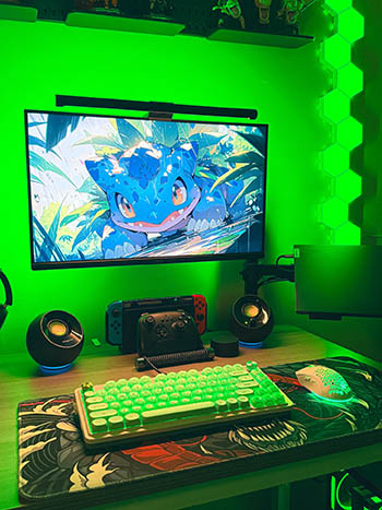 Desktop workspace setup