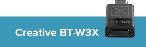 Creative BT-W5 Smart Bluetooth 5.3 Audio Transmitter with aptX Adaptive,  High-Resolution 24-bit / 96 kHz Audio, Device-Switching Function, Works  with PC/Mac/Gaming Consoles - Yahoo Shopping