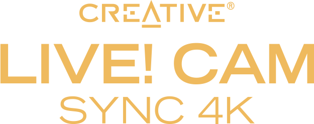 Creative Live! Cam Sync 4K 4K UHD Webcam with Backlight Compensation - Creative Labs (Canada)