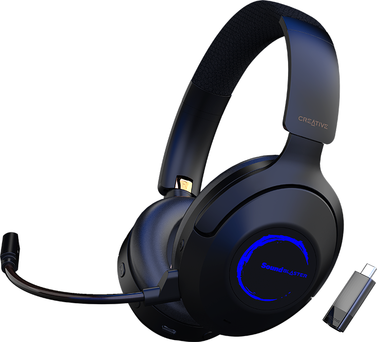 Creative Sound Blaster GH7 ゲーミングヘッドセット Sound Blaster GH7 7.1ch USBオーディオ対応Super X-Fi® ワイヤレス