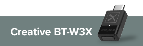 Creative BT-W6 Bluetoothアダプター 新品未開封品 BT-W6 - Wireless Audio Transmitter featuring Snapdragon Sound
