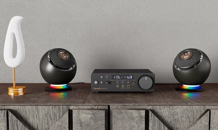 Pebble Nova - Premium 2.0 USB-C Speakers with Coaxial Drivers 